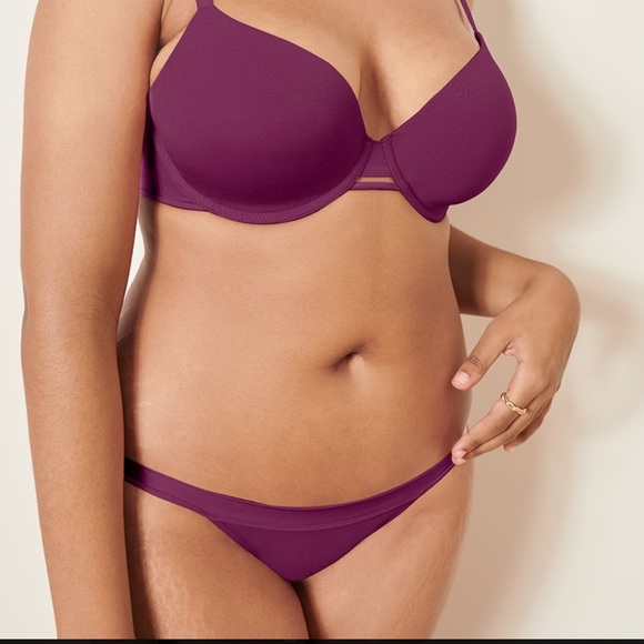SOMA Women’s TellTale The Dreamer Wicked Plum Bikini Panties NWT - Picture 1 of 3